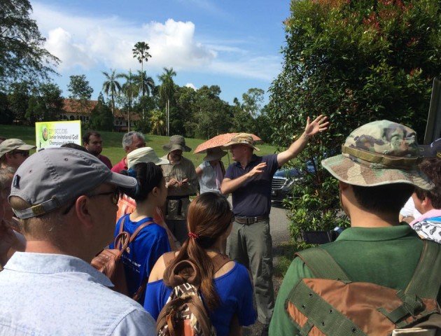 Last Battelfield Tour by the lively and knowledgable Jon Cooper of 2014 (photo Bianca Polak)