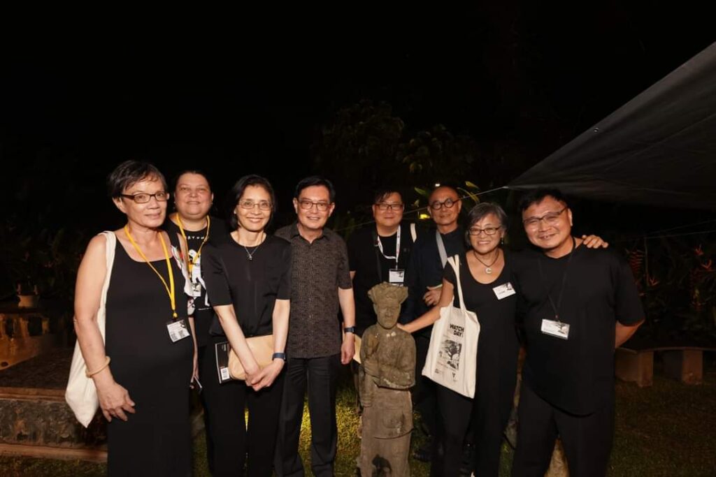 Zhong Yuan Festival atBB & Temenggong-Artist-Residence with GOH DPM Heng Swee Keat, and his wife Mrs Heng ( photo credit atBB)